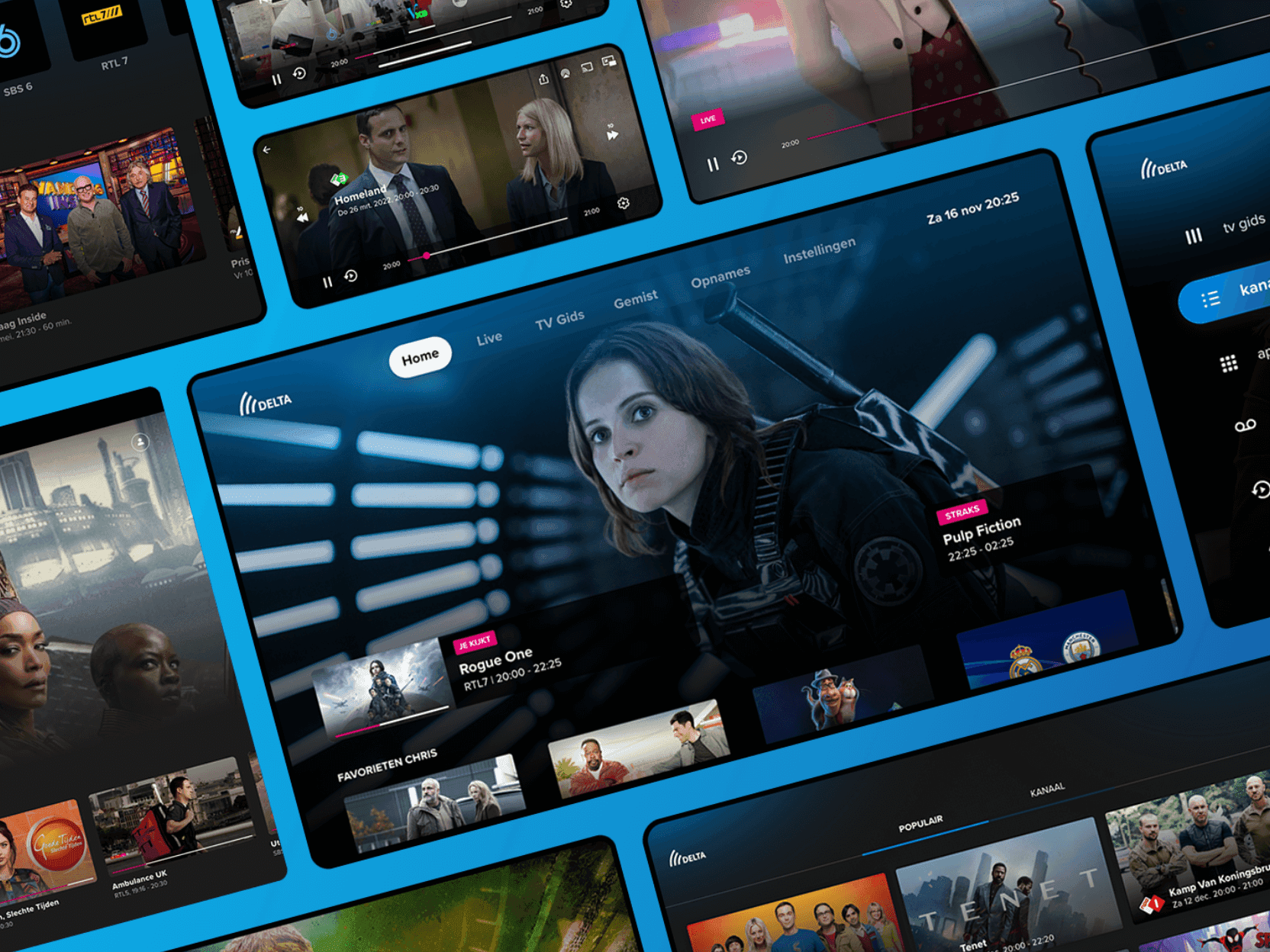 DELTA Fiber TV apps - Developed and Designed by Stoneroos