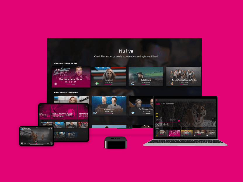 T-Mobile TV apps - By Stoneroos